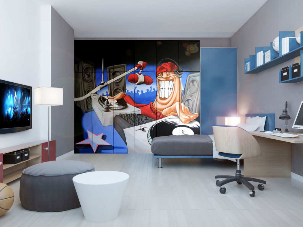 Trompe L Oeil Chambre Enfant